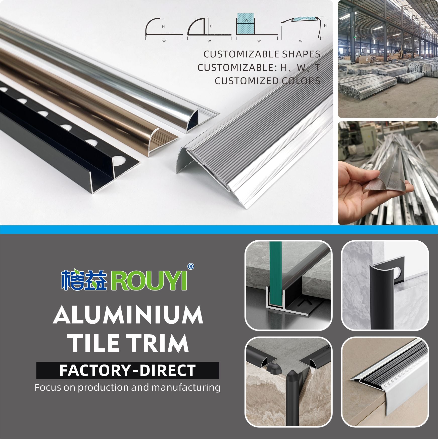 tile trim factory