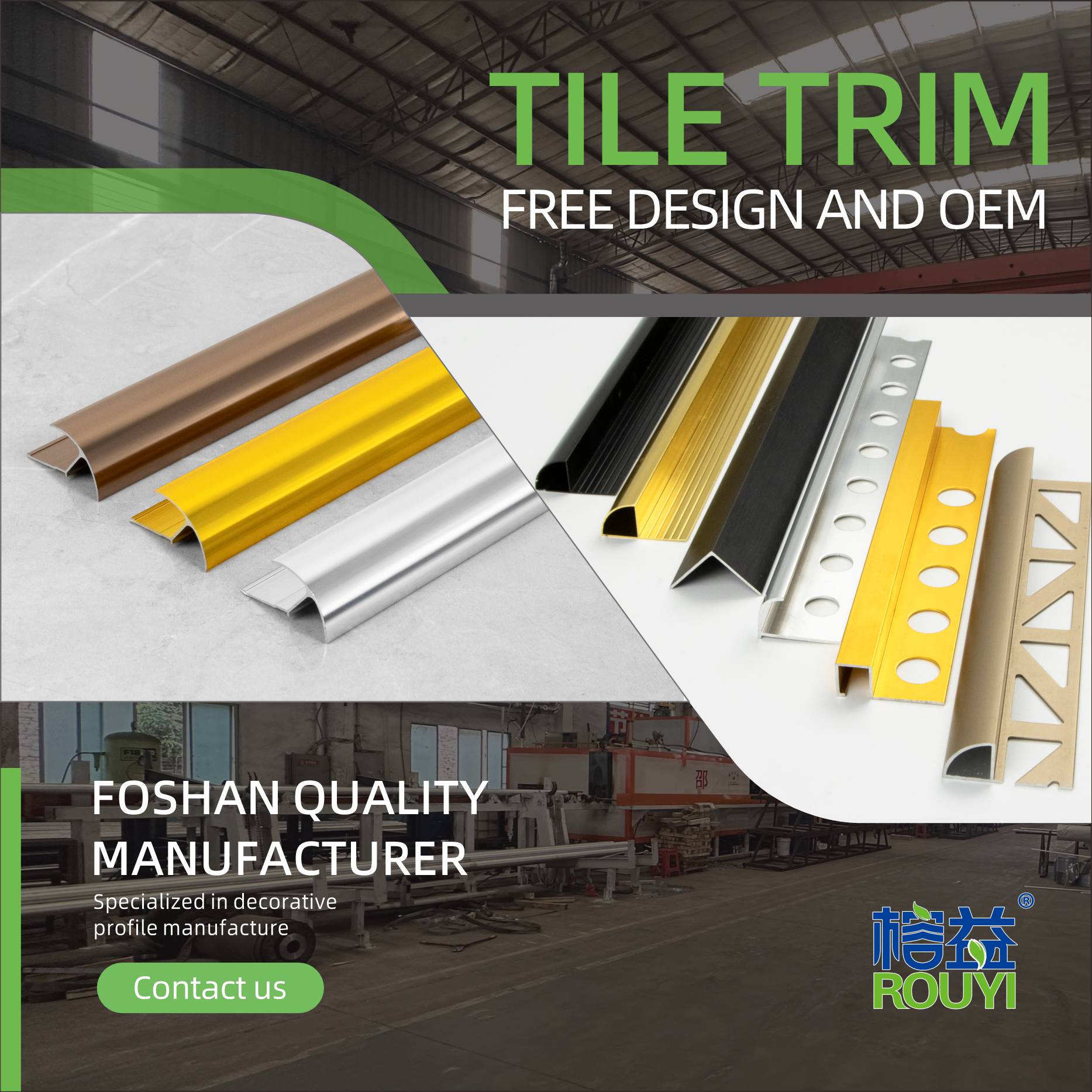 tile trim factory