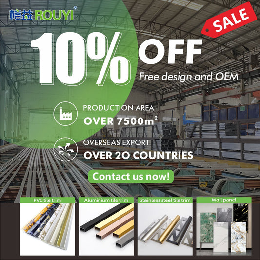 The Ultimate Guide to Perfect Tile Trims: Materials & Customization Options