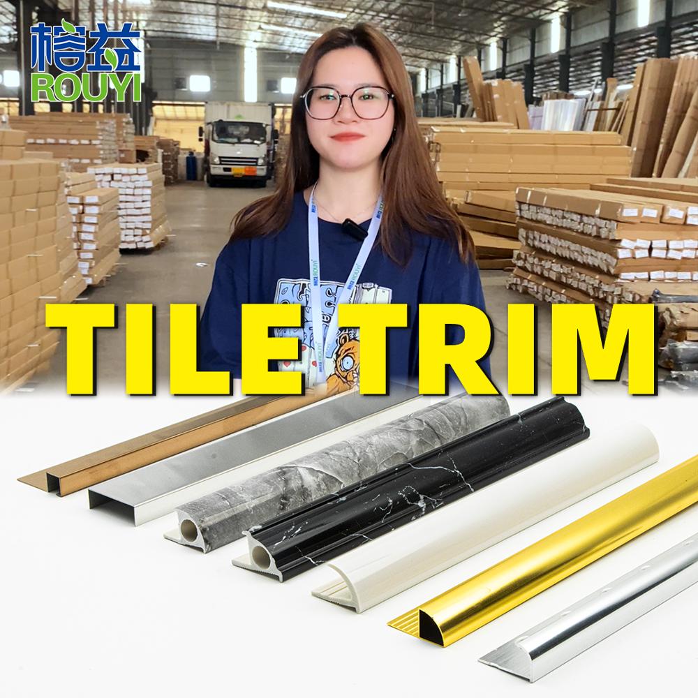 aluminum tile trims