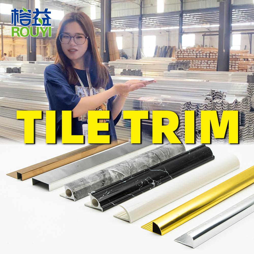 Revamp Your Tiles with High-Quality Aluminum Trims