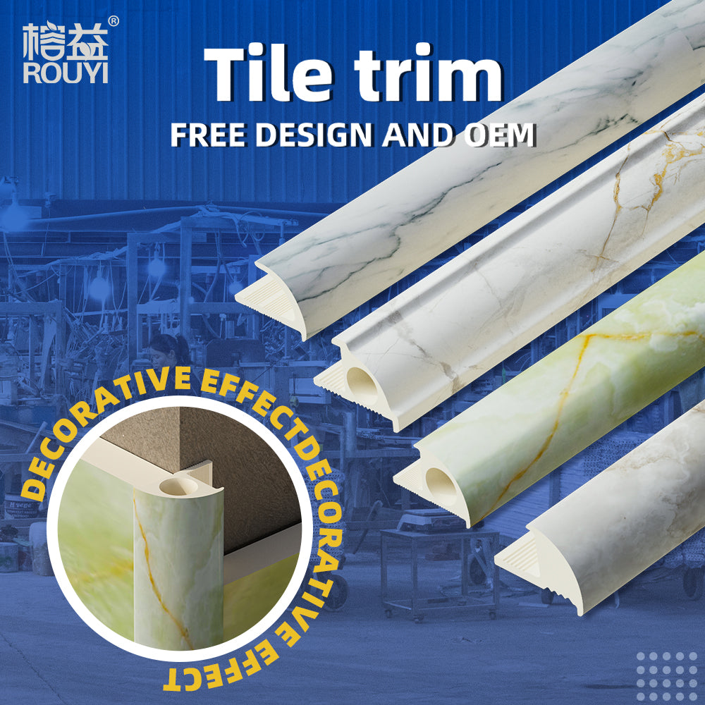 pvc tile trim from rongyi