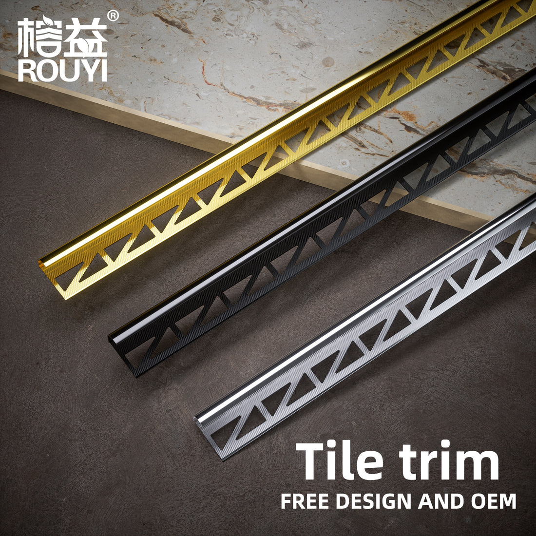 The Most Luxurious Tile Trims to Upgrade Your Space