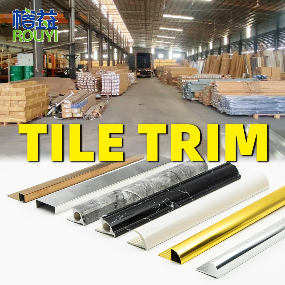 Transform Your Space with Custom Tile Trim Profiles!