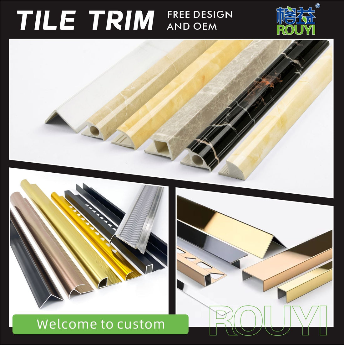 Upgrade Your Space: Premium Tile Trims for Seamless Edges