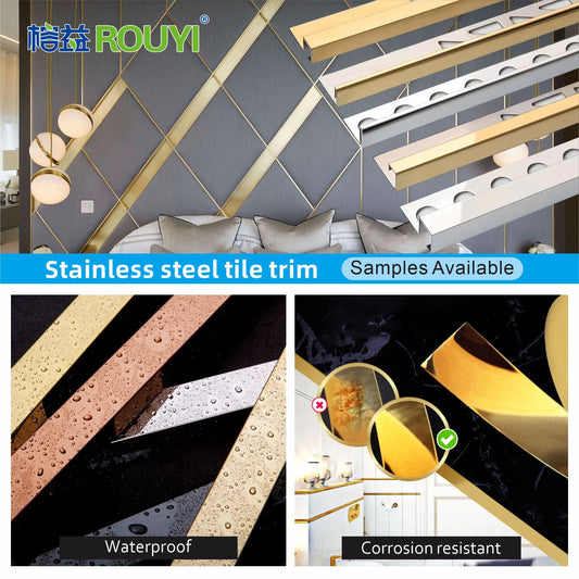 The Ultimate Guide to Stainless Steel Tile Trim: Benefits, Applications, and Why Choose Foshan Rongyi Factory
