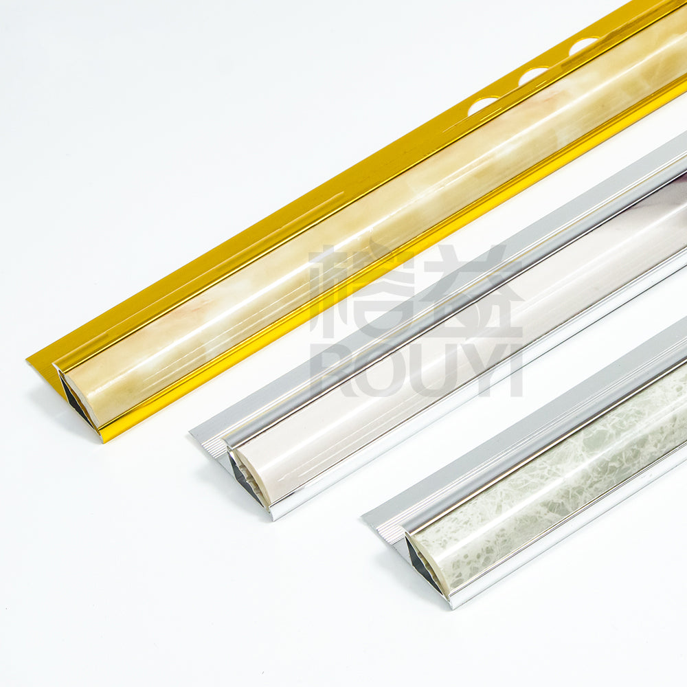 Алюминиевая декоративная планка (прямой угол)