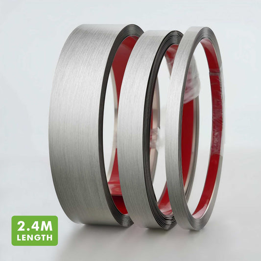 stainless steel flat decorative(silver)