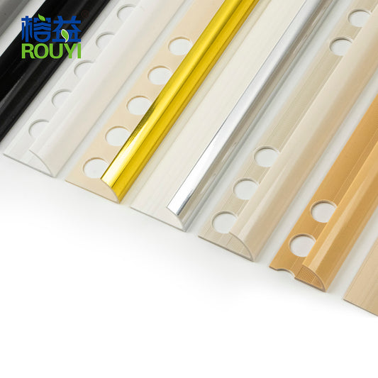 PVC Tile Trim-semicircle(Solid color thin)