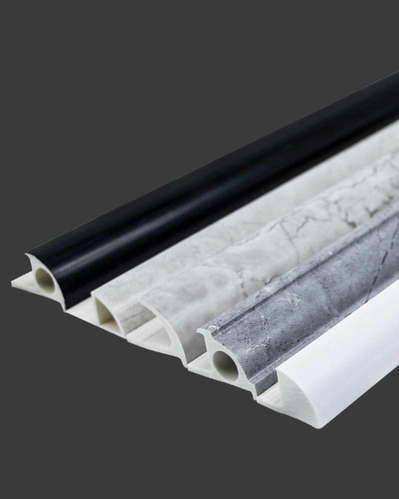 Moldura de baldosas de PVC (muestra de entrega de muestra)