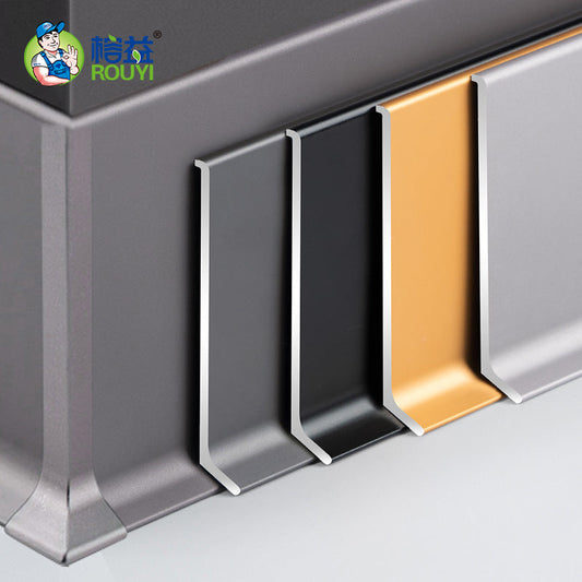 Aluminum trim trim strip-Skirting line (radian)