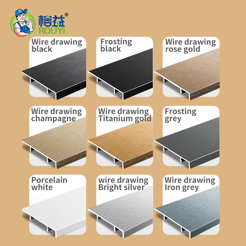 Aluminum trim trim strip-Skirting line