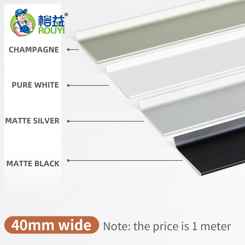 Aluminum trim trim strip-Skirting line (radian)