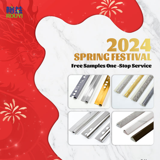 Professional ceramic tile trim manufacturers from Rongyi building Materials