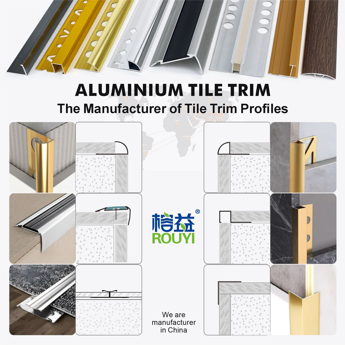 tile trim factory