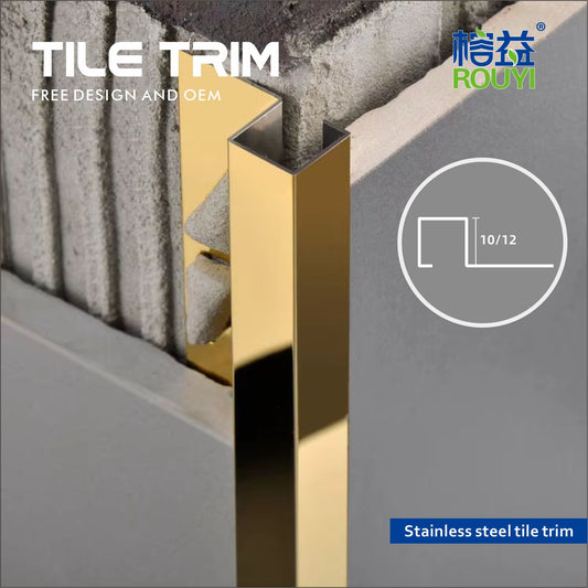 Stainless Steel Tile Trim: A Durable and Corrosion-Resistant Solution for Tile Finishing