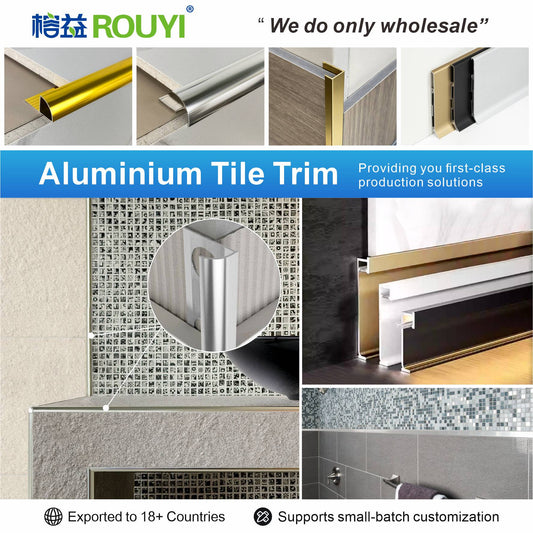 aluminum tile trim