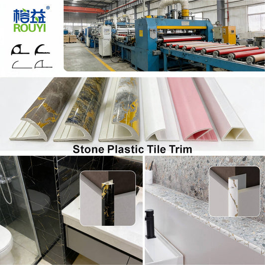 Stone Plastic Tile Trim
