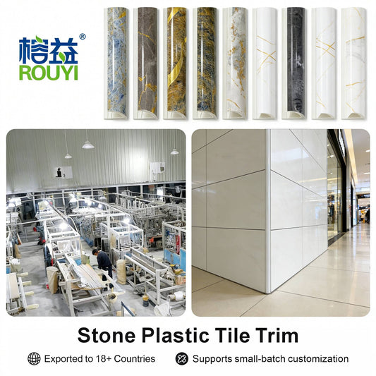 Stone Plastic Tile Trim