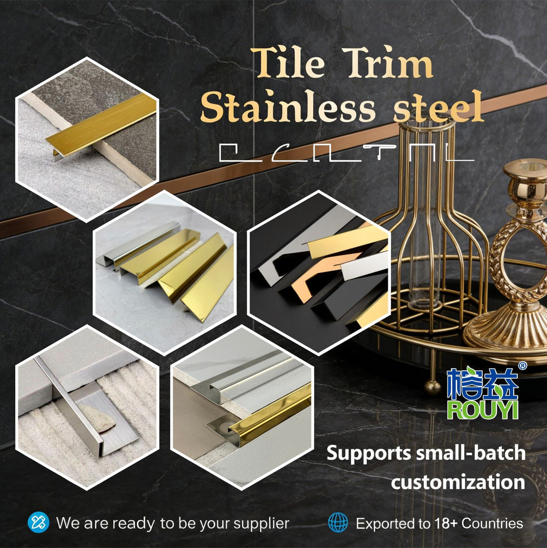 Elevate Commercial Spaces with Stainless Steel Tile Trim: Types, Benefits, and Design Applications