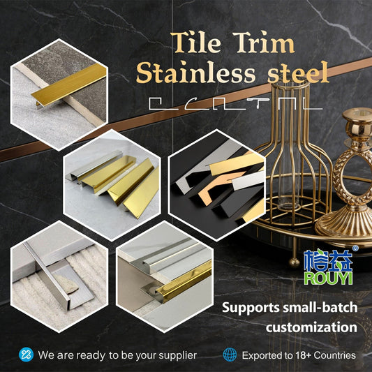 Elevate Commercial Spaces with Stainless Steel Tile Trim: Types, Benefits, and Design Applications