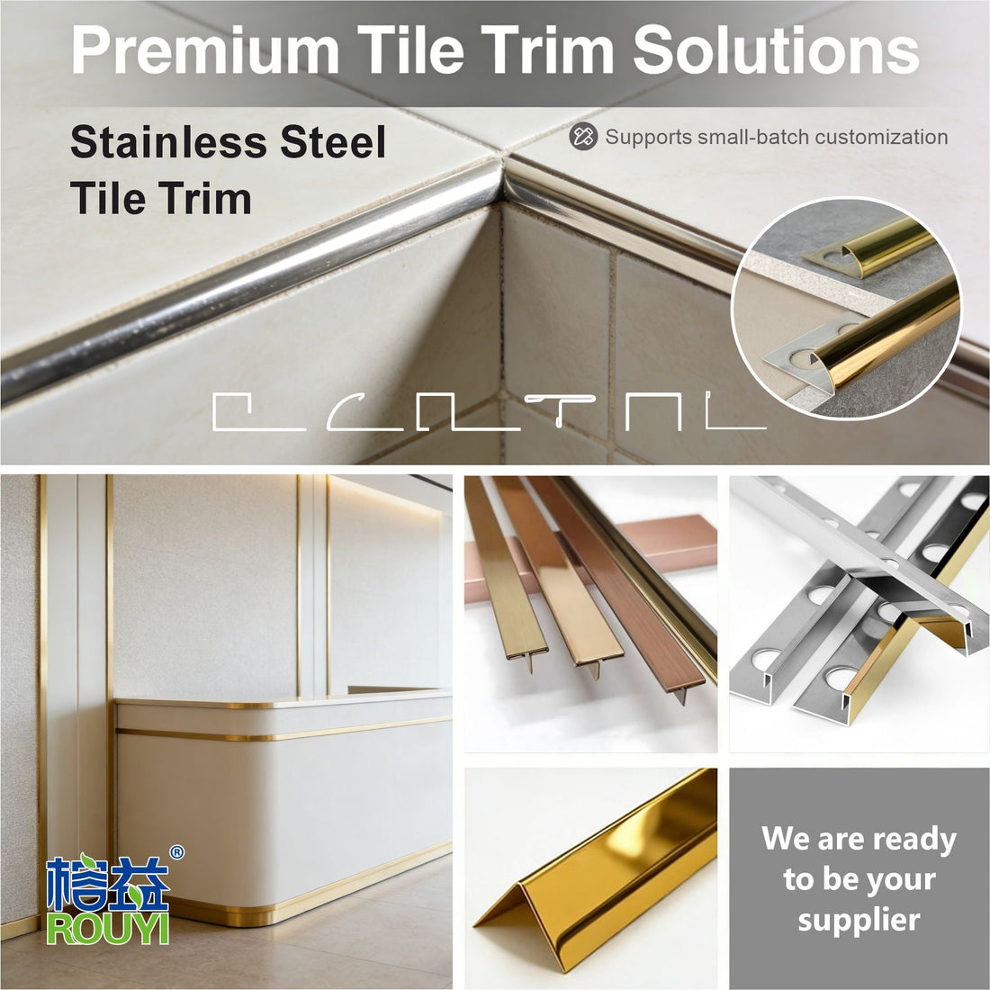 How to Choose the Right Stainless Steel Tile Trim for Your Next Project