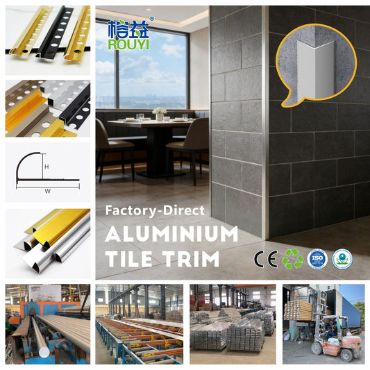 The Secret Behind Durable, Stylish Projects: Why Aluminum Tile Trim is the Go-To Choice for Contractors