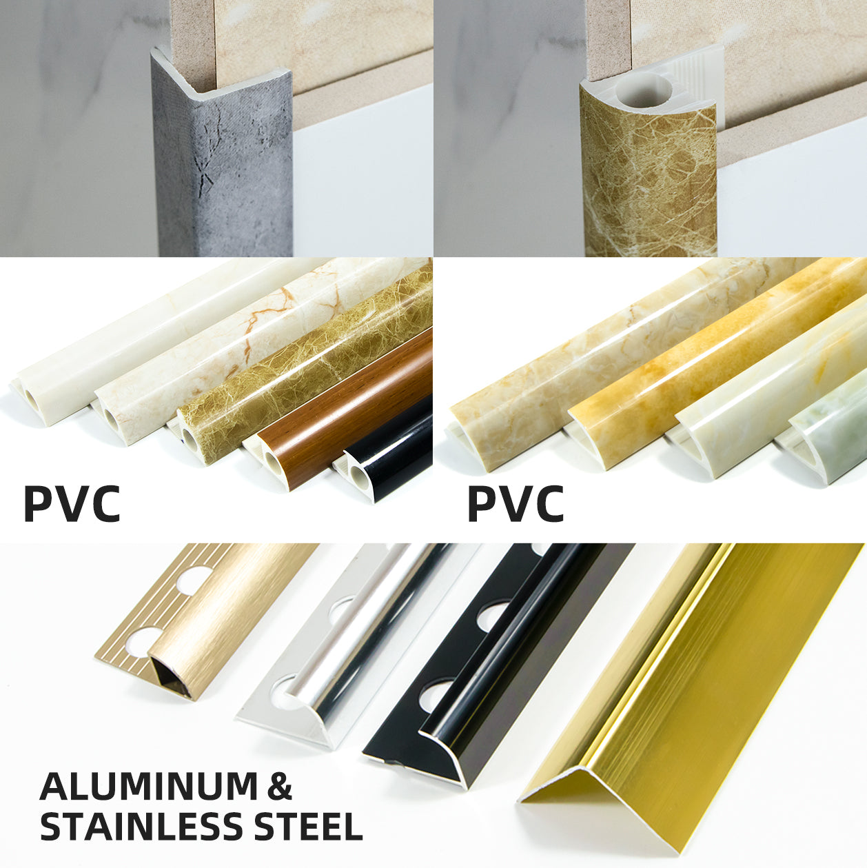 Elevating Interiors with Superlative PVC Tile Trim – RongYi TileTrim ...