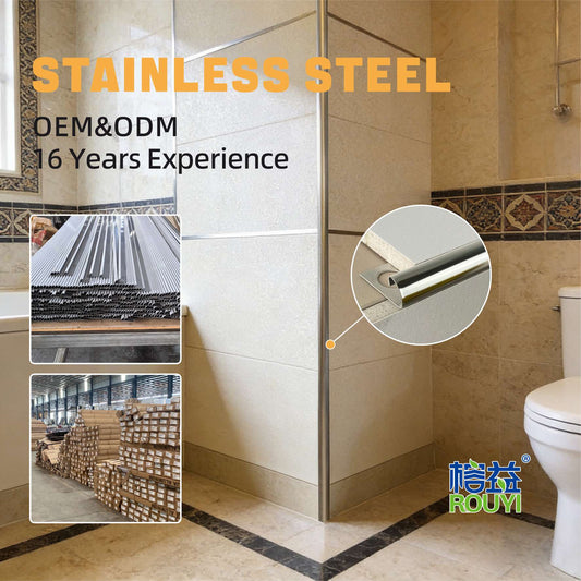 stainless steel tile trim