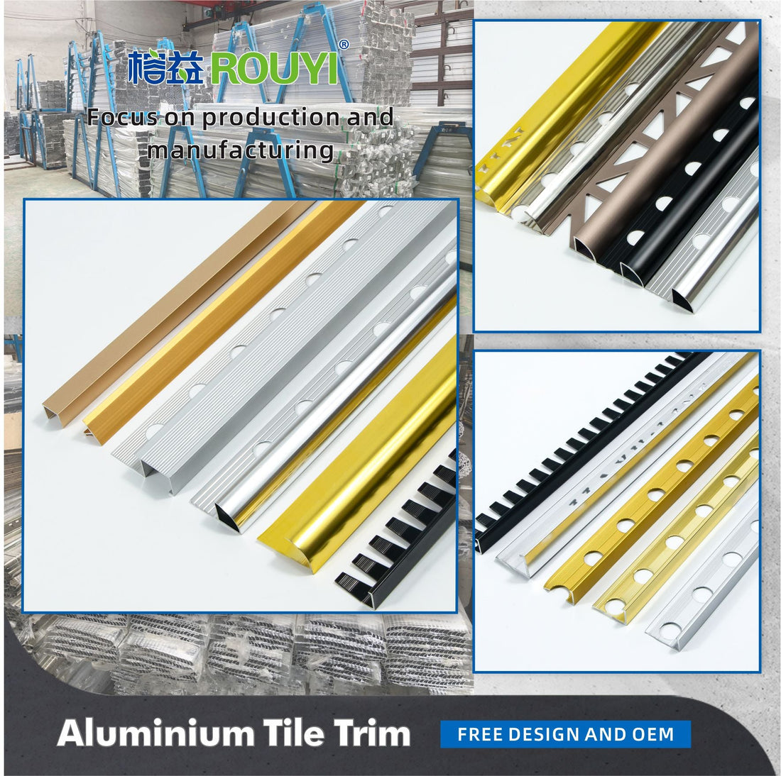 Premium Aluminum Tile Trim: The Perfect Finishing Touch for Modern Spaces