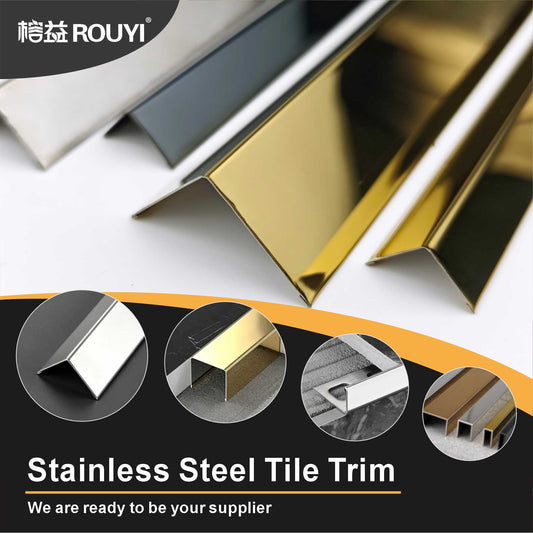 stainless steel tile trim