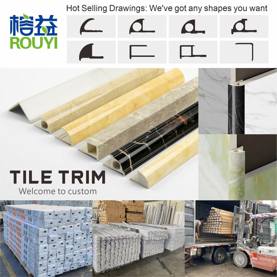 PVC Tile Trim: The Perfect Balance of Flexibility, Durability, and Design