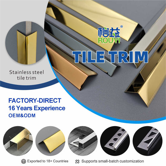 Why Stainless Steel Tile Trim Is the Premium Choice for Modern Interior and Commercial Projects