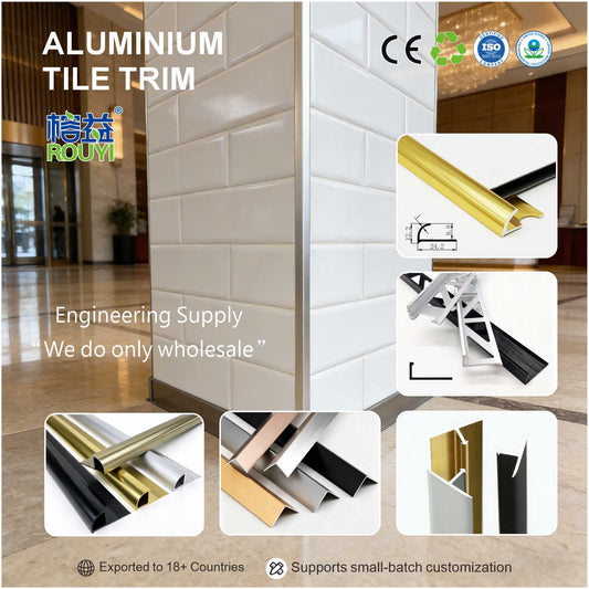  aluminum tile trim 