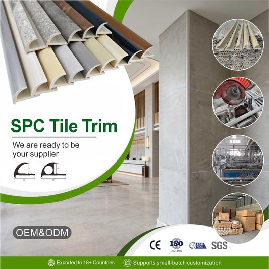 Stone Plastic Tile Trim