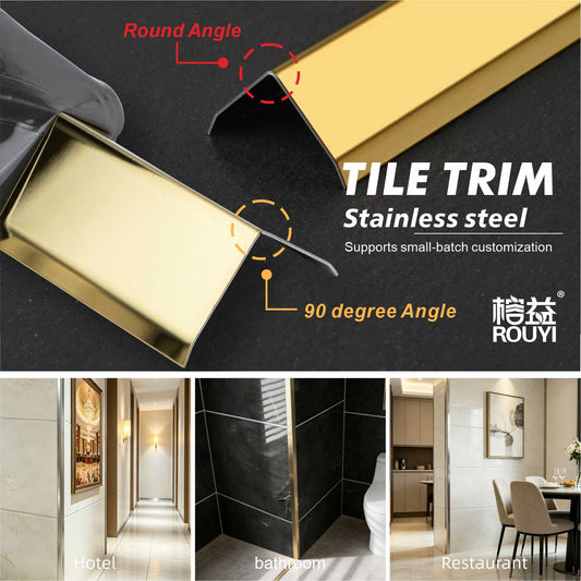 Stainless Steel Tile Trim