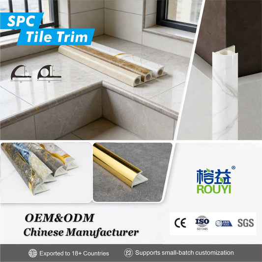 Stone Plastic Tile Trim