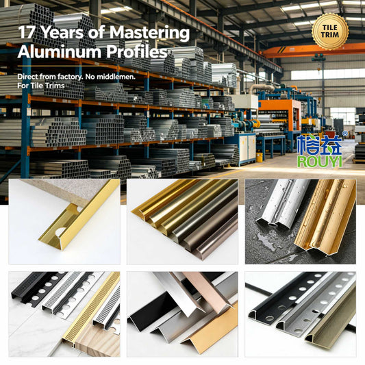 &nbsp;aluminum tile trim