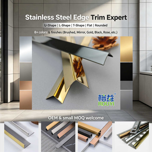  stainless steel corner trim 