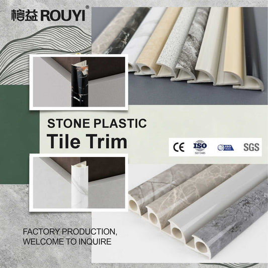 Stone Plastic Tile Trim 