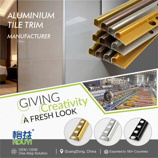 aluminum tile trim 