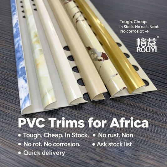 PVC tile trim