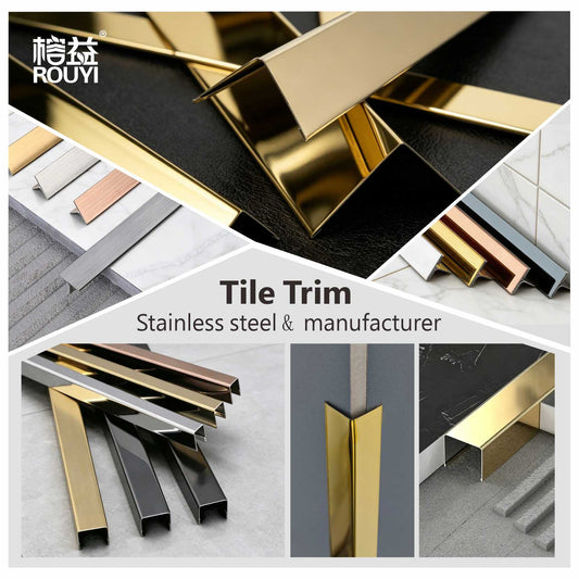 stainless steel tile trim 