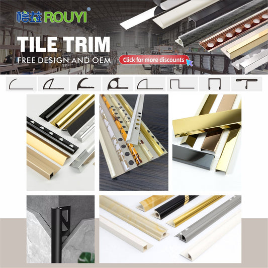 ⭐ Comprehensive Guide to Choosing the Best Tile Trim Profiles for Modern Construction — Aluminum, Stainless Steel & PVC/WPC/Stone-Plastic