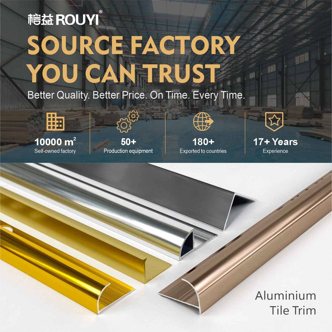 Aluminum Tile Trim