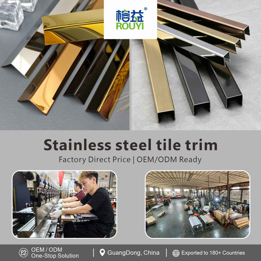  Stainless Steel Tile Trim 