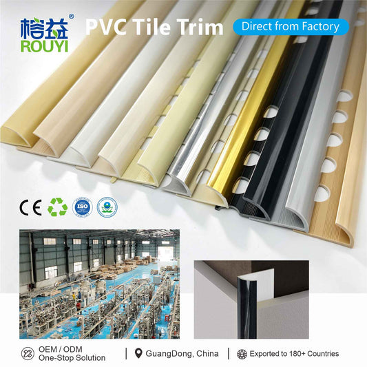 PVC tile trim