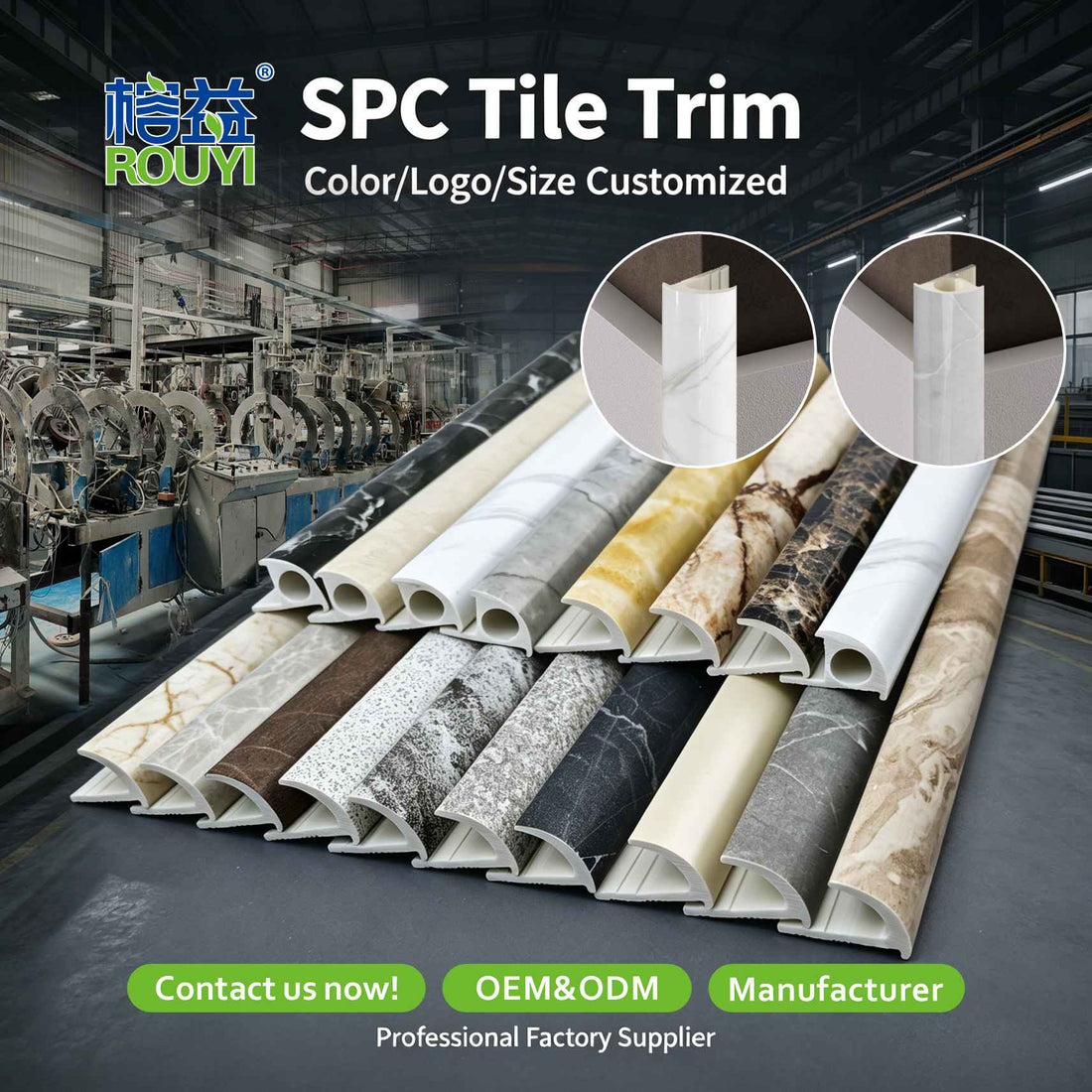 Stone Plastic Tile Trim: The Perfect Marble-Look Solution for Modern Interior Design