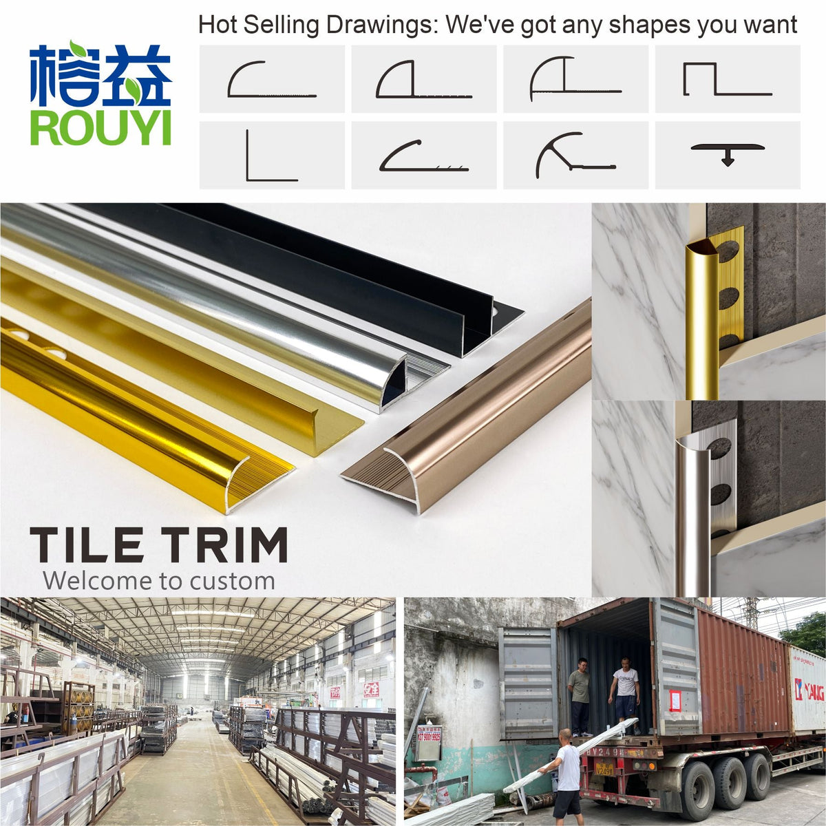 tile trim factory
