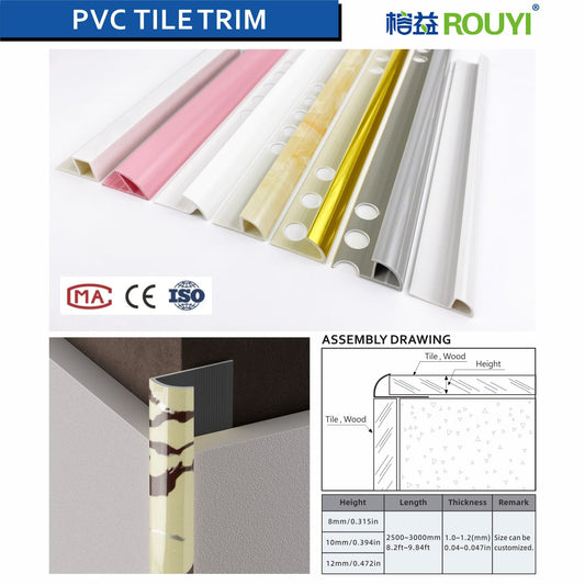 PVC Tile Trim Manufacturing Process: From Raw Material to Finished Product
